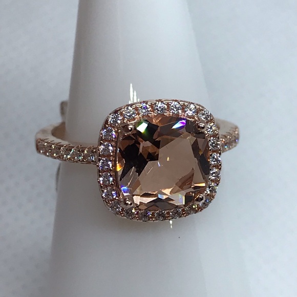 SSR Jewelry - Blush Topaz Rose Gold Ring
